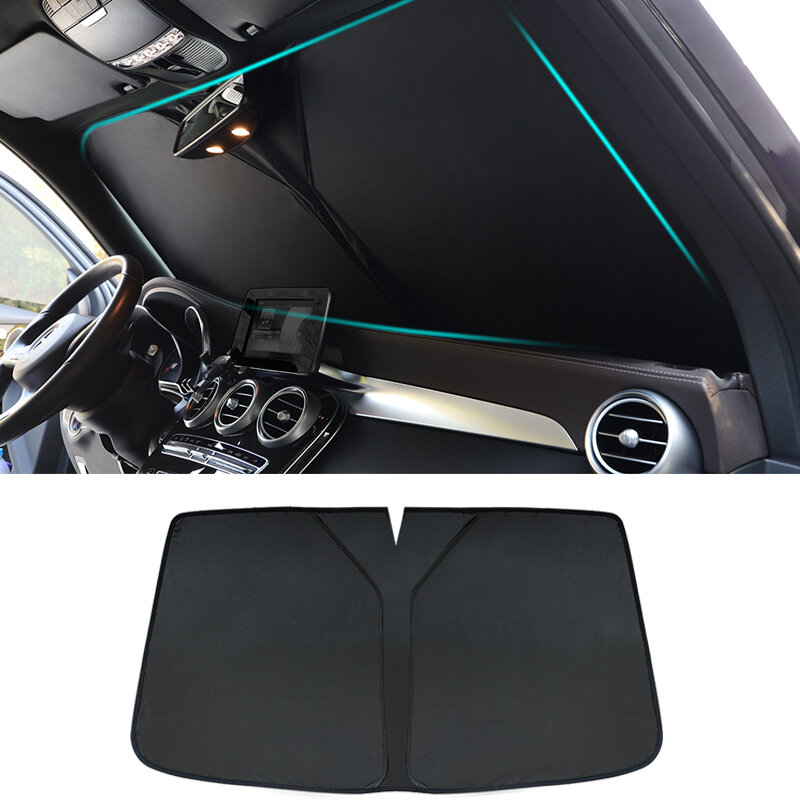 Magnético Car Sunshade Shield, Pára-brisa dianteiro, Cortina Net, Bebê Side Window, Sun Shade Visor, apto para Skoda Yeti 2010-2017