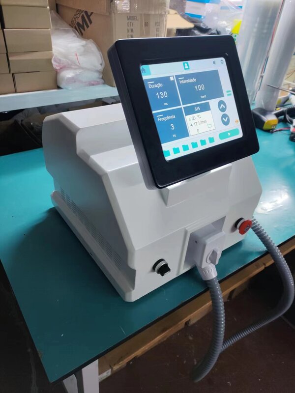 Oem Ice Laser Hair Removal Machine Permanent Diode Laser Hair Removal Professional 808nm Diode Laser Hair Removal Machine Price