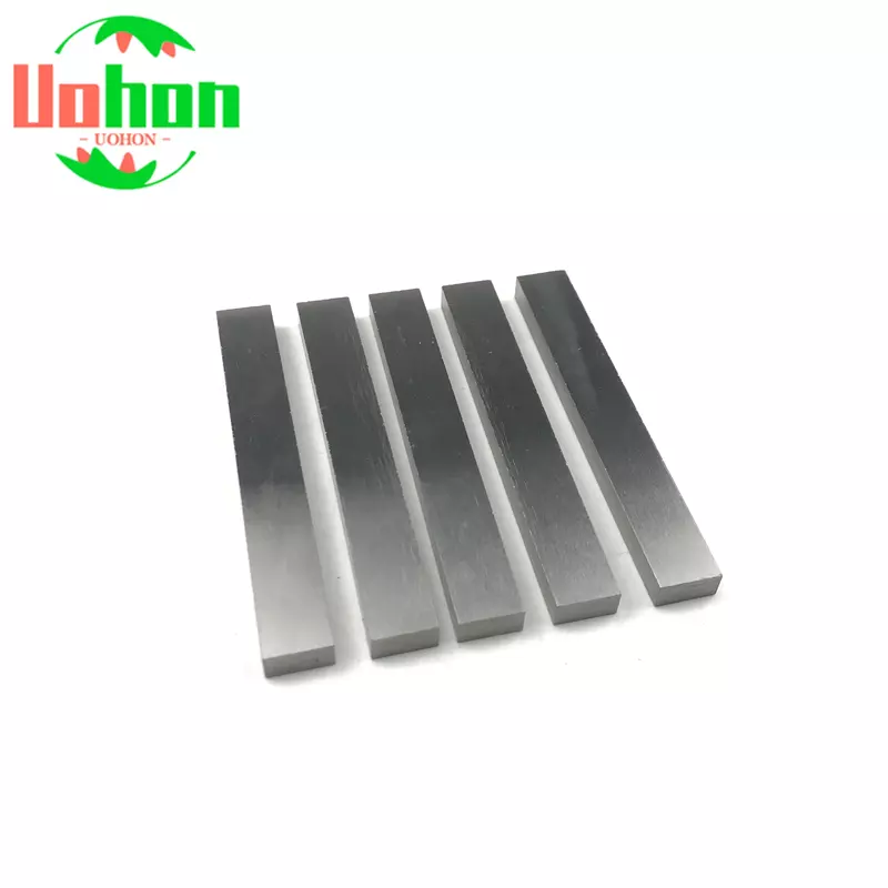Kepadatan 19.2g/cm3 116gram murni Tungsten Bar datar untuk Counterweight