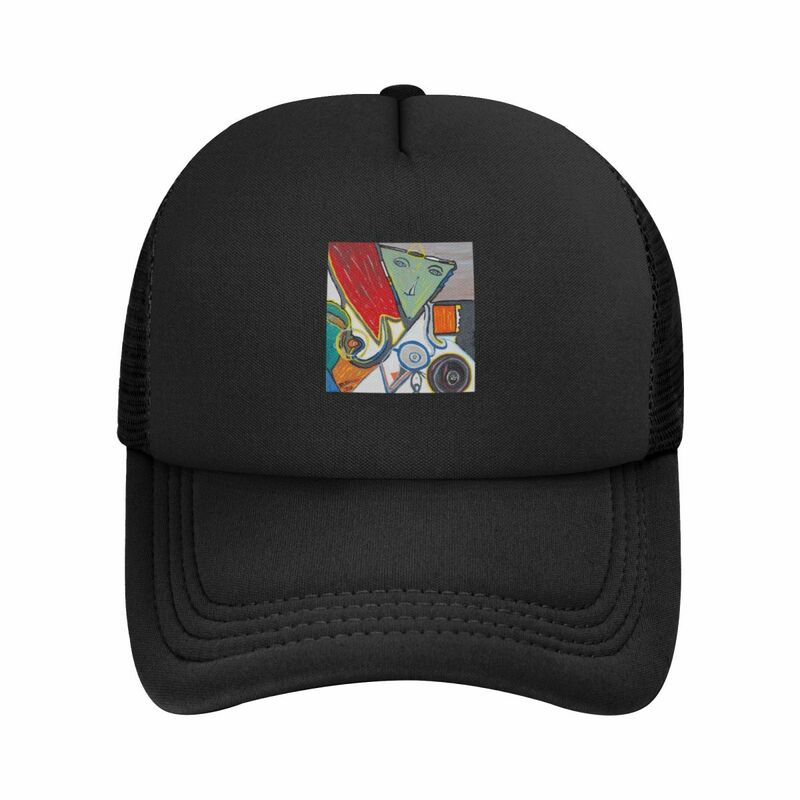 Czapka z daszkiem TrianglesCap kapelusz na plażę słodkie czapka z pomponem damskie czapki męskie