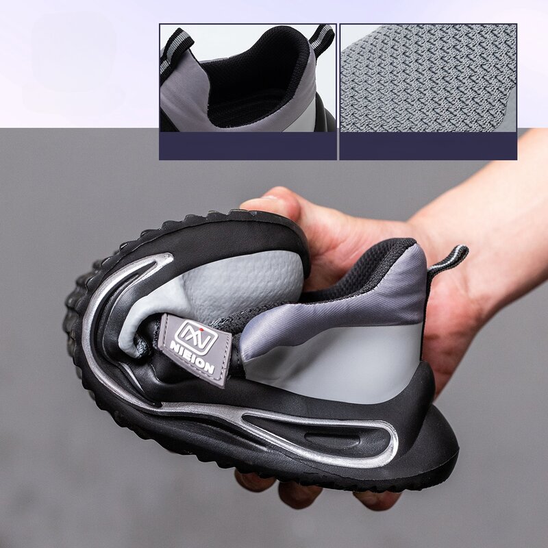 Scarpe antinfortunistiche da uomo nuove scarpe da lavoro antiforatura Sneaker Casual traspirante leggera da donna protettiva