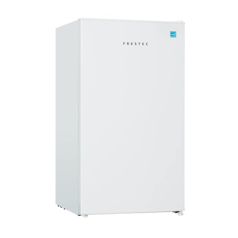 2023 neuer 3,1 cu ft Mini kühlschrank, kompakter Kühlschrank, kleiner Kühlschrank mit Gefrierfach, weiß