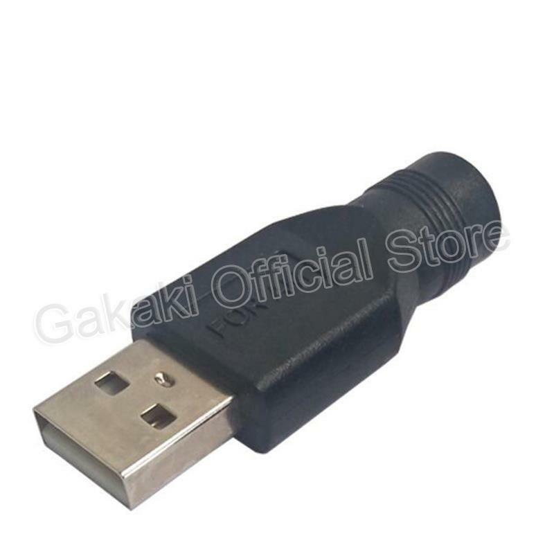Tự Làm Đầu Kết Nối 5.5*2.1Mm DC Nữ Jack Cắm Điện Cho USB 2.0 Loại A Cắm Jack Cắm Ổ Cắm 5V DC Phích Cắm Adapter Laptop