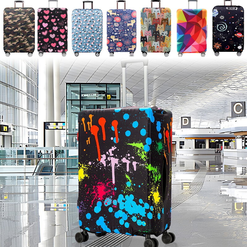 Чехлы для багажа 18-32, защитный эластичный чехол для чемодана, аксессуары для путешествий