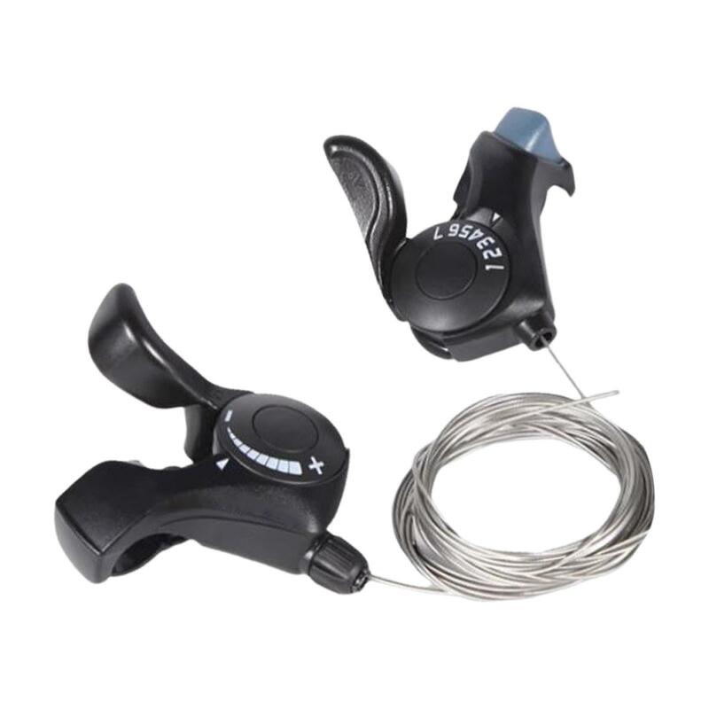 1 Pair Bike Shifters Replacement 7 Speed Professional Bicycle Speed Shifter for Road Bike Folding Bike Bicycle Outdoor Parts