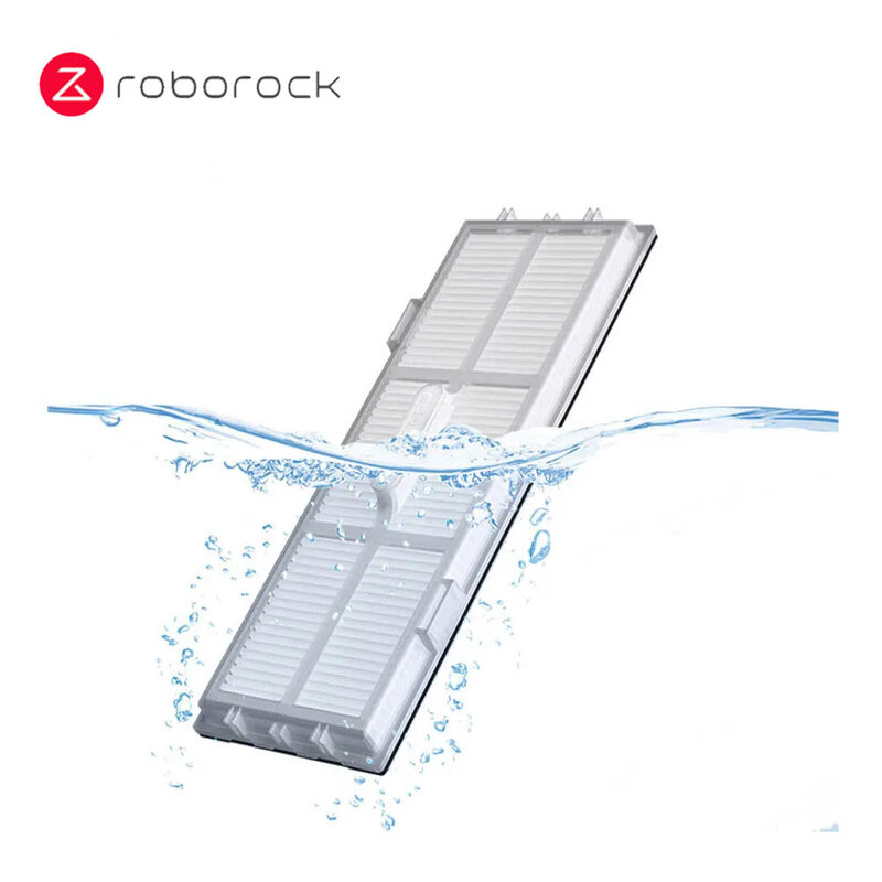 Roborock S7 MaxV Filter tempat sampah, aksesori Ultra asli sikat utama kain pel kantong debu S7maxv plus suku cadang Penyedot Debu