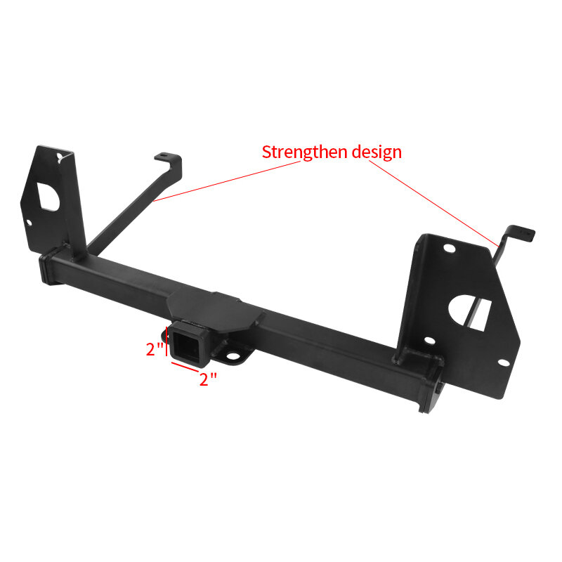 Tow Hitch For Tesla Model Y 2020-2023 Tow Hook strengthen Adapter Tow Hook Rear Trailer Ring Receiver Accessories (Without Hook)