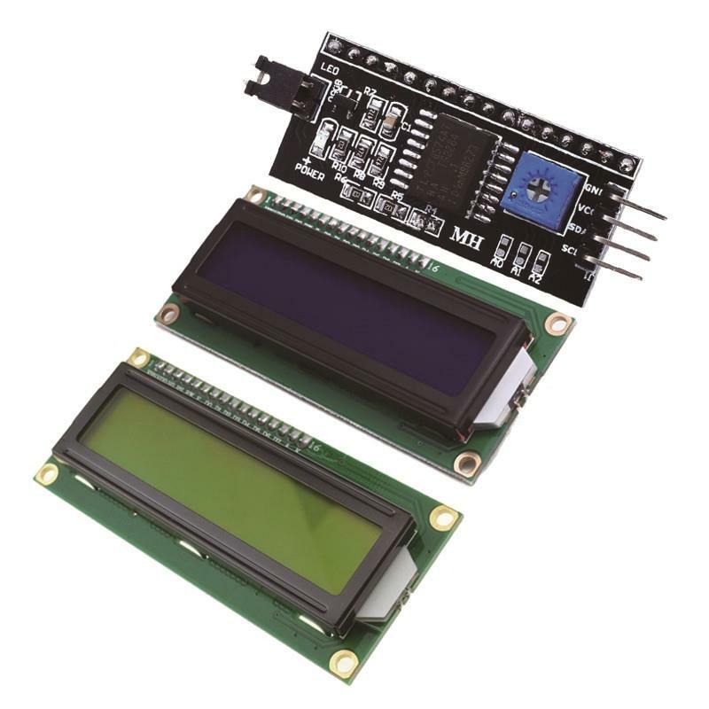 1 pi��ces/lot module LCD bleu vert ��cran IIC/I2C 1602 pour arduino 1602 LCD For UNO r3 mega2560 LCD1602
