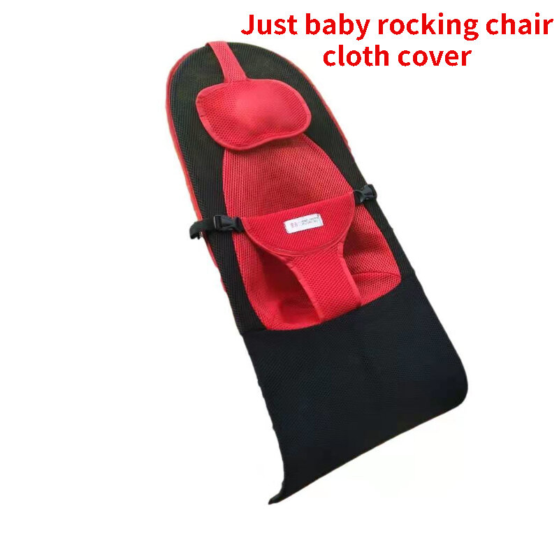 Nuova sedia a dondolo universale per bambini copertura in tessuto culla traspirante cambia e lava la copertura in tessuto di ricambio accessori stabili
