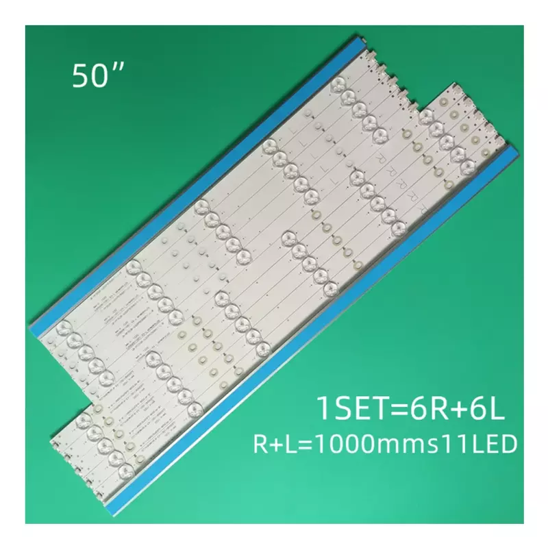 Podświetlenie LED strip11LED dla Sharp LC50LB261U LC50LB370U LC50LB371C LC50LB371U LC50LE460X LC50LB481U 50 pfh6550 50 50 pffh6510