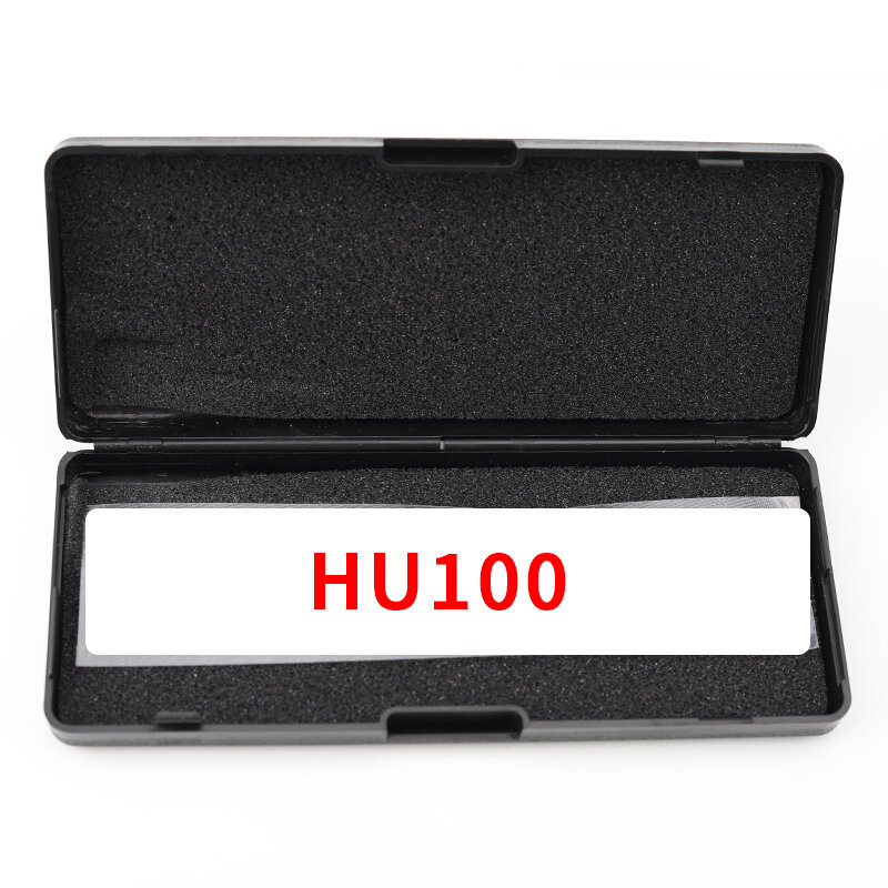 Lishi-Herramienta de cerrajero para llave de coche, HU100, 2 en 1