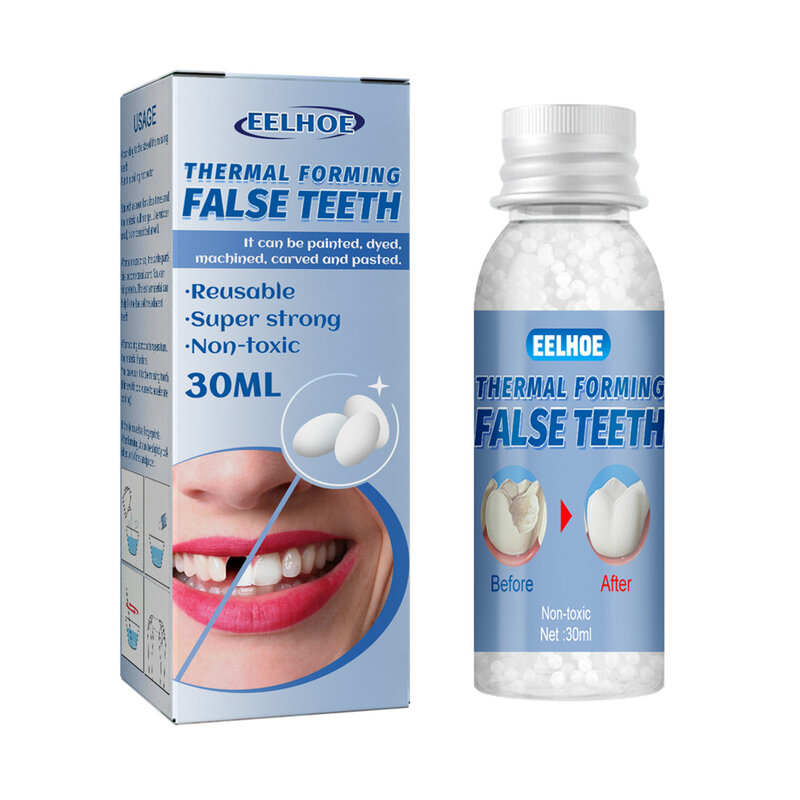 Wypełnienie zębów klej wodoodporny klej dentysta ząb wypełnienie otwór wypełniacz zestaw naprawczy wodoodporne i bezpieczne okleiny zębów luki naprawy zębów