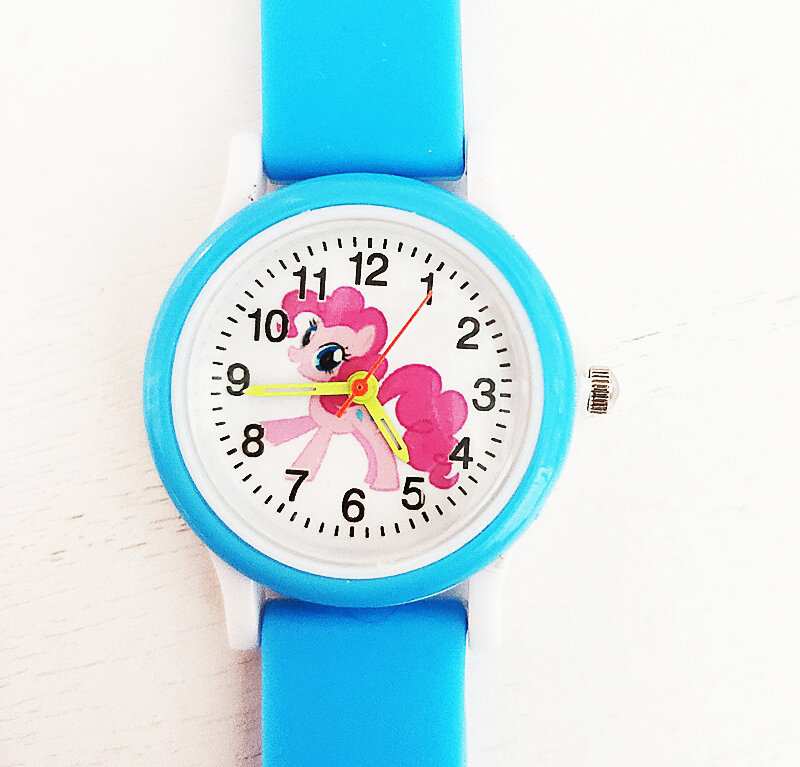 Cinturino in Silicone morbido orologi per bambini Cartoon Unicorn Rainbow Horse orologi per bambini per ragazze ragazzi Baby Birthday Gift Student Clock