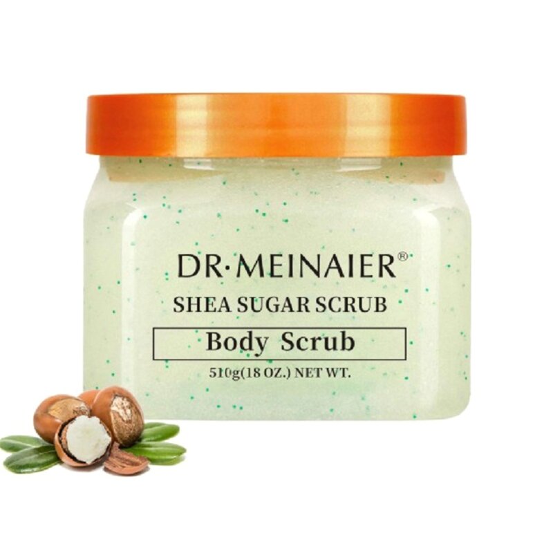 DRMEINAIER Fruit Sea Salt Body Scrub Soften Skin Brightening Moisturizing Exfoliating Cleaning Smooth Anti-Acne Drop Shipping