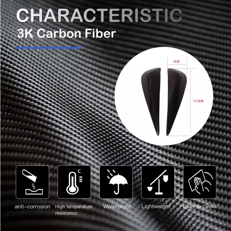 Protezione del coperchio del serbatoio del carburante con 100% fibra di carbonio per Aprilia RS660 2021-2023 accessori Motos coperchio del rivestimento dell'angolo del serbatoio del carburante