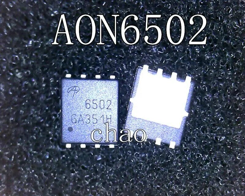 AON6502 AO6502 6502 QFN, 10 peças por lote