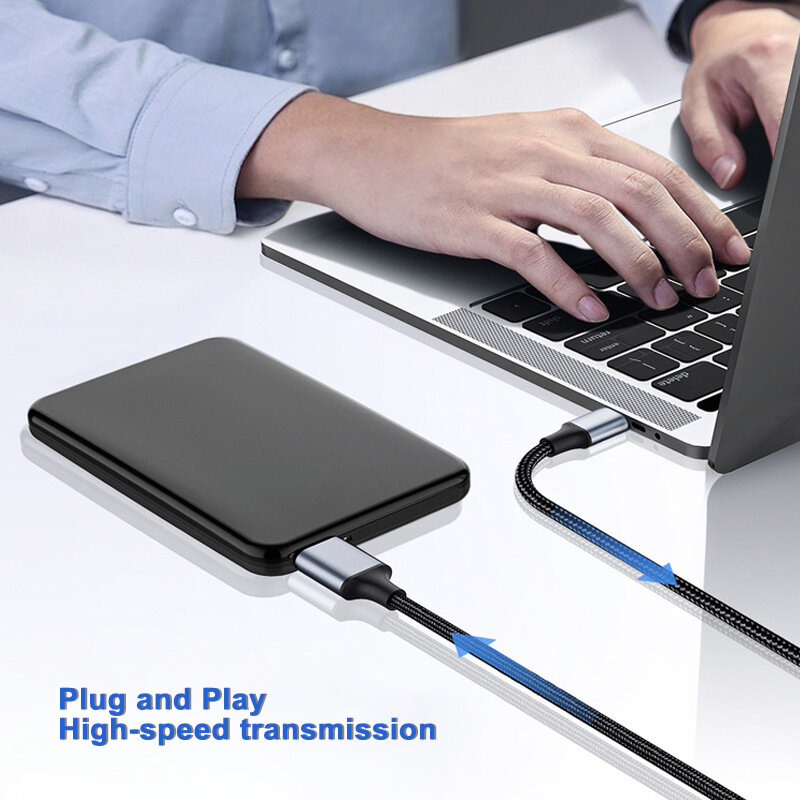 Переходник для внешнего жесткого диска Micro B USB 3 от 0 до Type C, 5 Гбит/с