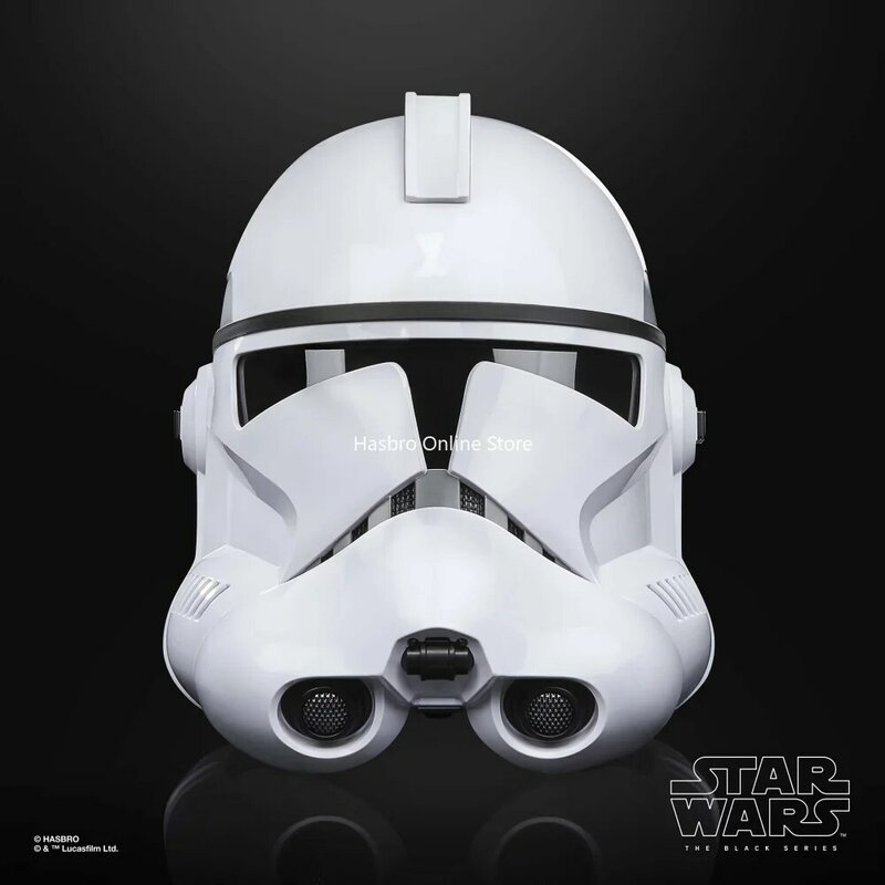 Hasbro-Star Wars Clone Trooper Premium Capacete Eletrônico, The Black Series, Fase II, Colecionável, F3911