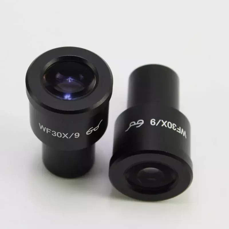 WF 30X10 มม.กว้างมุมชีวภาพกล้องจุลทรรศน์ High Eye Piont Optical เลนส์ยึดขนาด 23.2 มม.