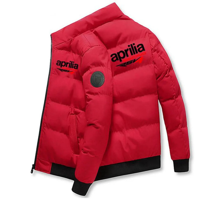 Зимнее Мужское пальто APRILIA модное, оригинальное и теплое. Гонки являются повседневными, ветрозащитными и устойчивыми к холоду. Пальто удобное.