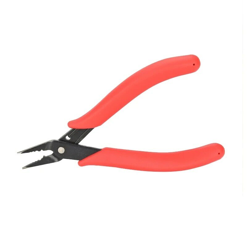 Jewelry Making Crimper Pliers for Crimp Beads Red Crimping Pliers Length 150mm 97QE