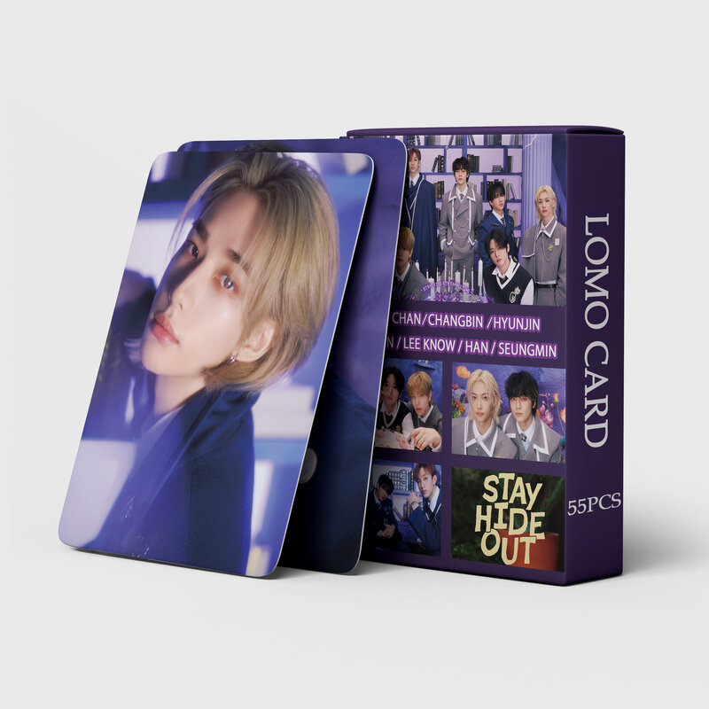 케이팝 로모 카드, 팬을 위한 새로운 앨범 카드 하이 퀄리티, 컬렉션 엽서, 포토카드, 팬 선물, 55 개