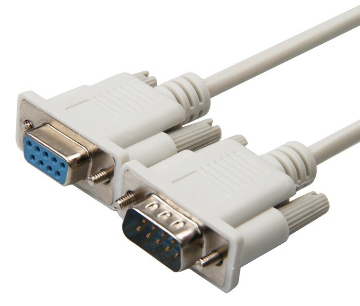 Câble d'Extension RS232 Mâle Femelle à Femelle, RS232 Com DB9, 9 Broches, 1.5m