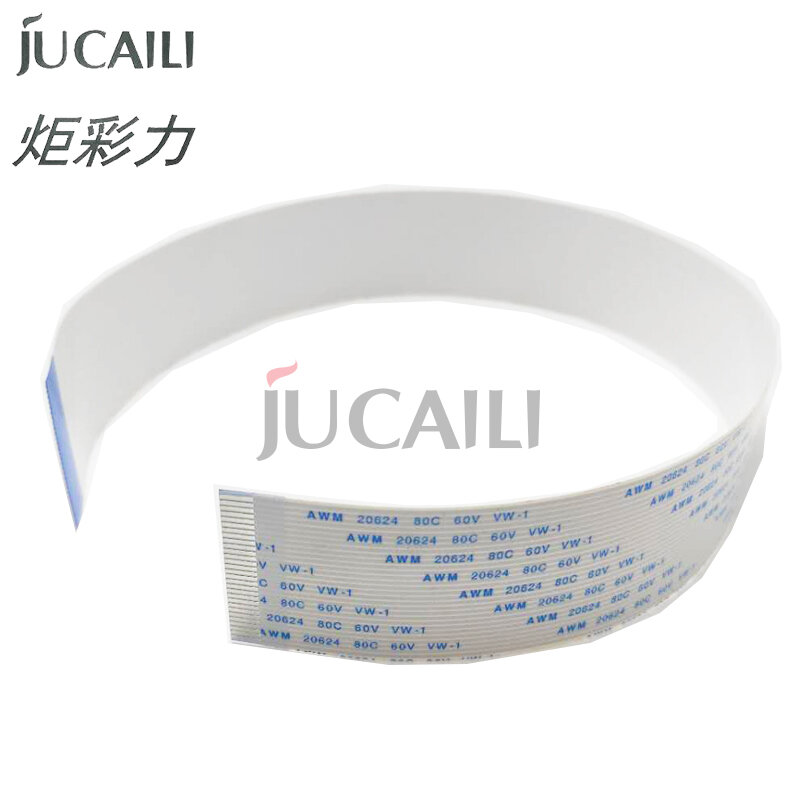 Jucaili – câble de données plat, 31 broches, 400mm, pour tête d'impression Epson DX5 FFC, pour Allwin Xuli Witcolor, traceur humain 31p, 4 pièces