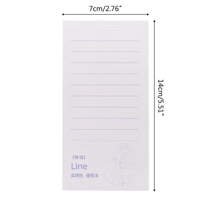 Notepad ที่ต้องทำรายการปฏิบัติตู้เย็นร้านขายของชำรายการช้อปปิ้ง Memo Note Pad 50 แผ่น