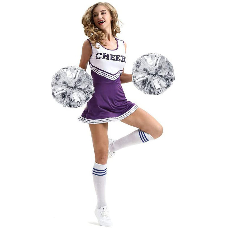 Game Pompoms Cheap Practical Cheerleader 's Cheering Pom Poms Apply To Sports Match And Vocal Concert Color Can Free Combination