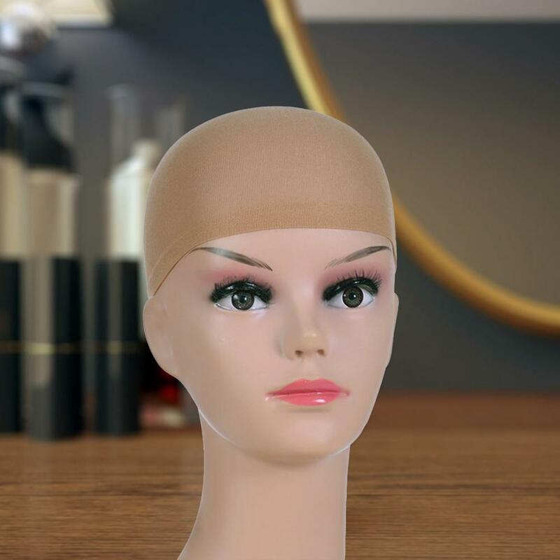 2 pcs/ Pack Stocking Wig Caps Hair Net Weave Hairnets Wig Nets Stretch Mesh Caps Stocking Caps for Making Wigs Hair Nets