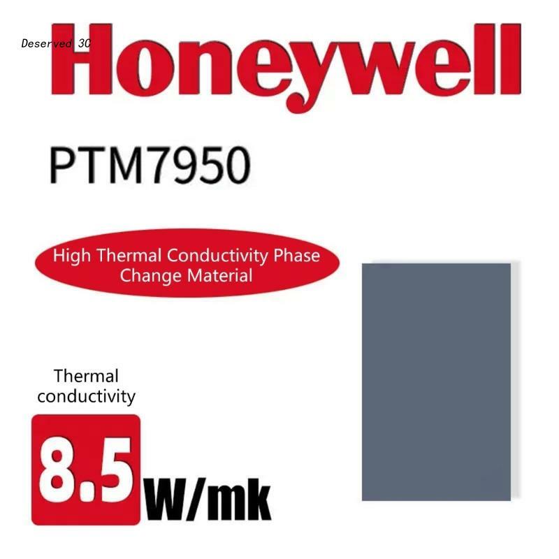 Almofada condutora térmica honeywell-ptm7950 mudança de fase almofada de silicone materialportátil cpu gpu silicone graxa almofada 0.25mm