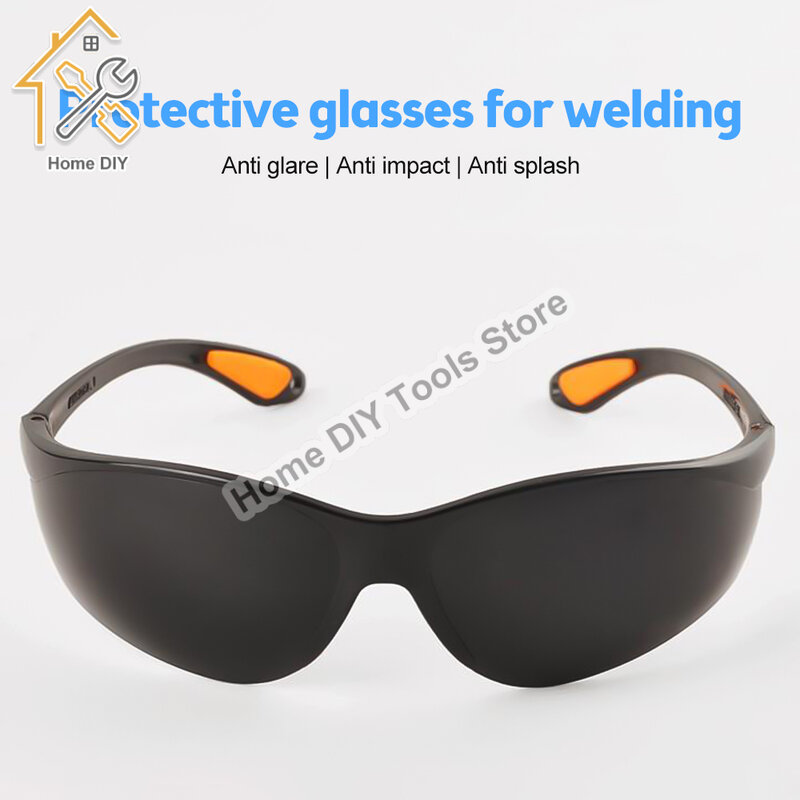 แว่นตาป้องกันเลเซอร์กำจัดขนเพื่อความปลอดภัยป้องกันรอยขีดข่วนเลนส์เชื่อมแบบพันรอบแว่นตาช่างเชื่อม