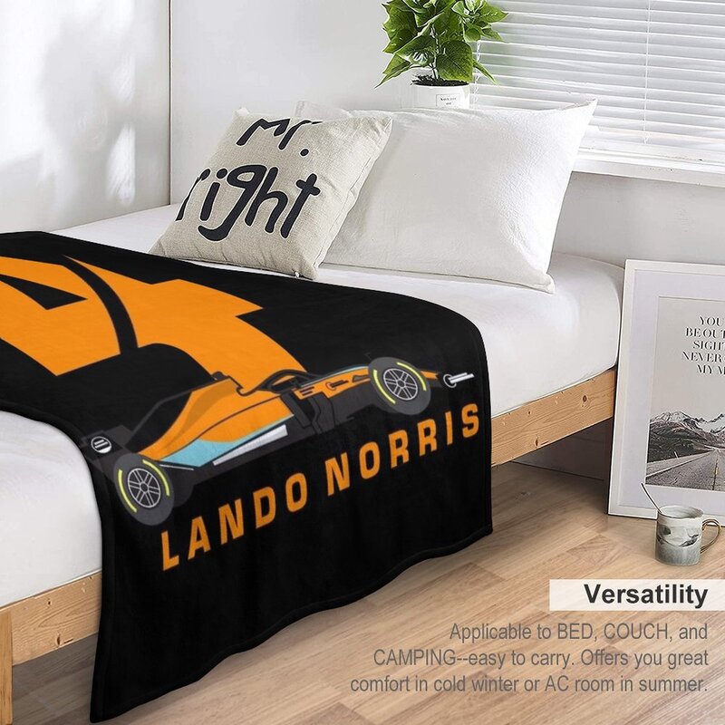 Norris selimut lempar mobil balap 4 selimut desainer mewah selimut dekoratif untuk tempat tidur selimut berbulu