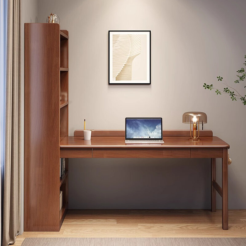공부 컴퓨터 책상 침실 스탠딩 나무 보조 책상 정리함, 다기능 휴대용 에크리토리오 사무실 가구