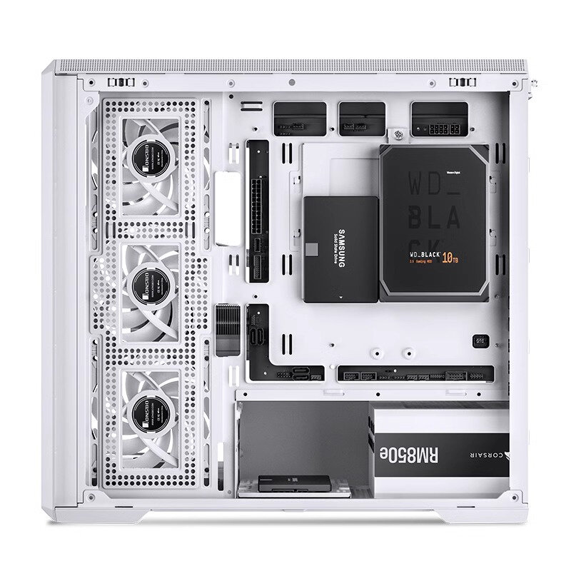 D301 M-ATX Chassis Sea View Room Straight Glass Transparent Support 360 Water-Cooled Back Plug Motherboard PC Game Case