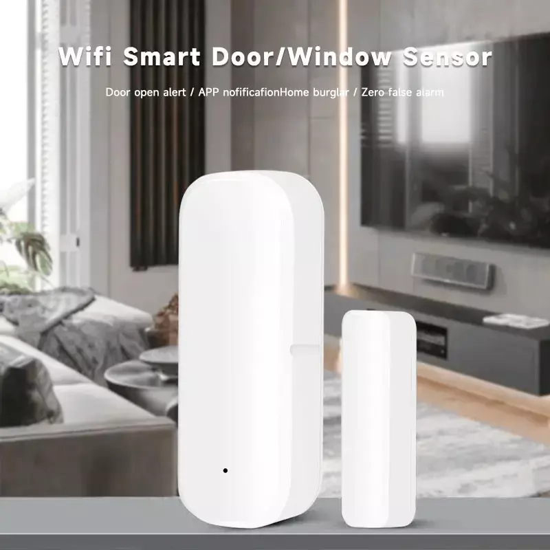 Tuya Wifi Tür sensor Fensters ensor Smart Home Wireless Tür detektor Smart Life App Fernbedienung für Alexa Google Home
