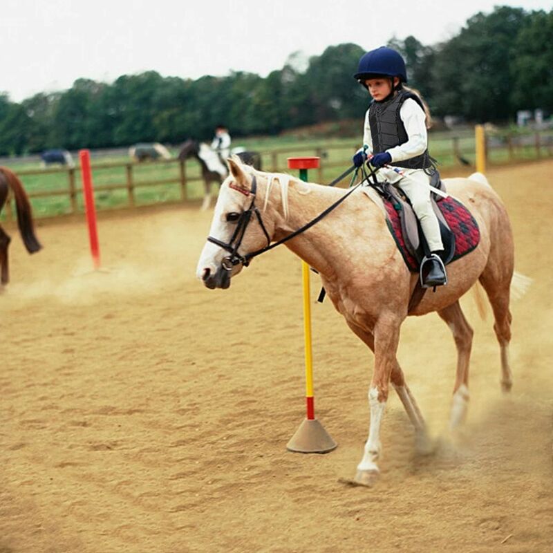 Gilet da equitazione allenamento per bambini equipaggiamento protettivo di sicurezza equestre gilet smorzamento attrezzatura sportiva equestre