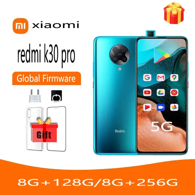Wereldwijde Firmware Xiaomi Redmi K30 Pro 5G Smartphone 6.67 Inch Snapdragon 865 5G