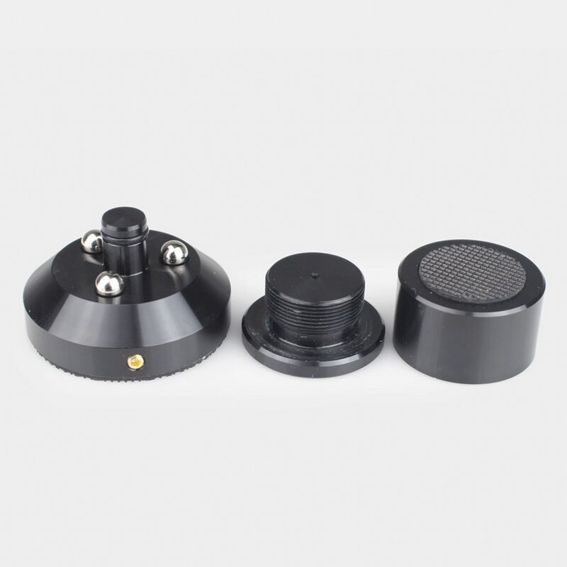 Speaker Base Shock Absorber Lead alloy Adjustable Tray Pad Ceramic Ball Foot Speaker Stand Isolation Feet Spike 50mmx45mmx35mm