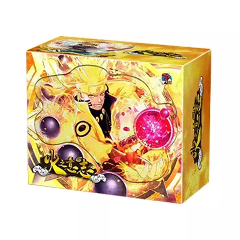 Naruto SSR Card Deluxe Collection Edition Card Naruto Sasuke Anime Character TCG gioco da tavolo giocattoli bambini regali di natale di natale