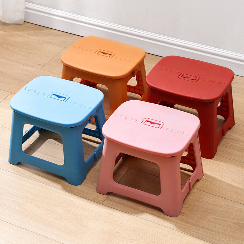 Japanese-style Portable Household Folding Stool Kids Child Plastic Stool Outdoor camping fishing stool