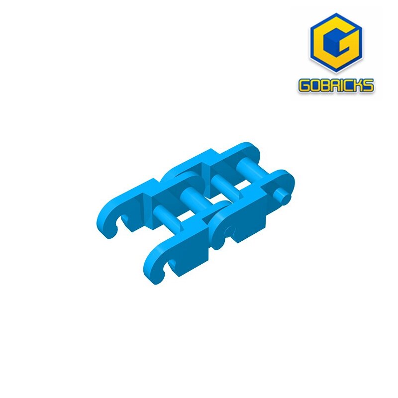 Gobricks-bloques de construcción técnicos para niños, cadena de enlace compatible con lego, 3711 piezas, DIY, educativo, bloques técnicos