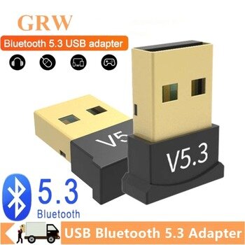 Odbiornik Bluetooth zestaw samochodowy 5.3 bezprzewodowy klucz USB