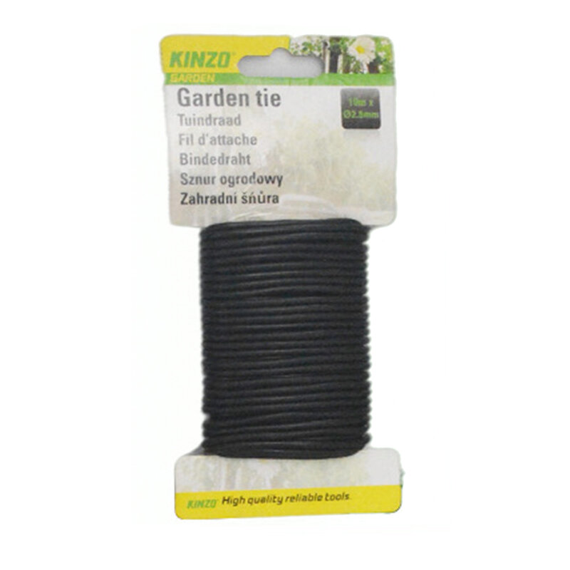 Outil de jardinage réutilisable pour plantes, fil souple, flexible, enduit, attaches en caoutchouc torsadées, légumes