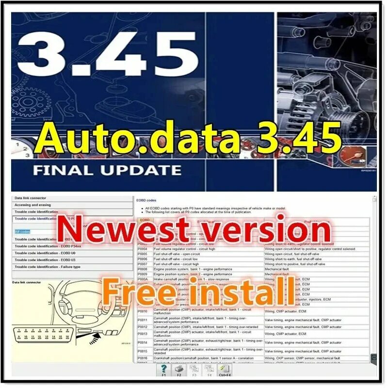 Il più nuovo software dati di riparazione automatica Alldata 10.53 mit.chell 2015 autodata 3.45 elsawin 6.0 etk a 8.3 atsg 2017 vivid workshop softw