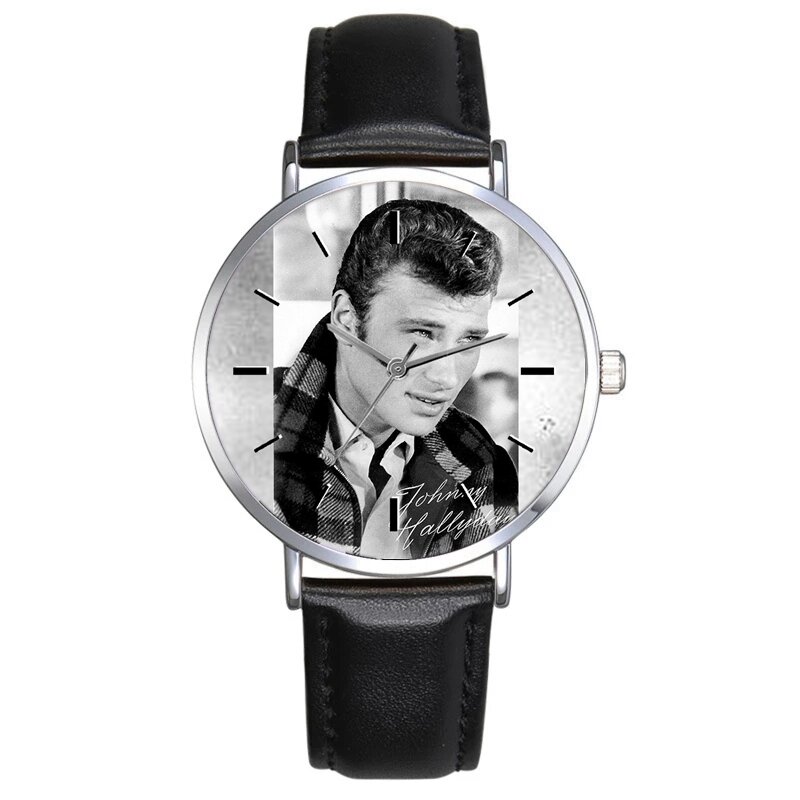 Mehrere Johnny Hallyday Uhren Für Frauen Sänger Rock Französisch Fans