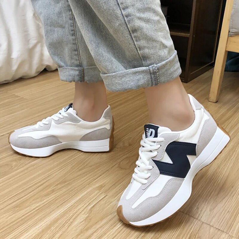 Sneakers Women Luxury Summer Platform Shoes Fashion Breathable Lace Up Causal Sports Shoes for Women Walking Designer Shoes
