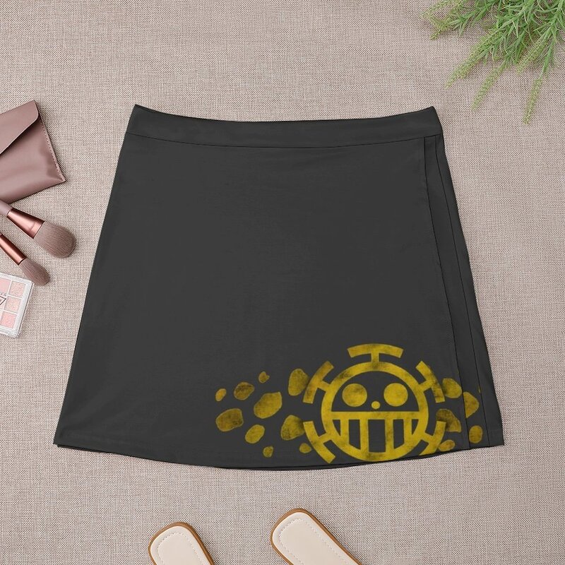 Mini jupe imprimée Trafalgar Law pour femme, jupe courte, robe d'été