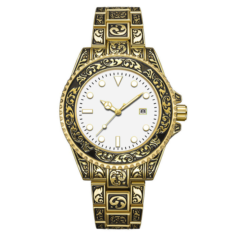 Luxo Homens Relógios Casual Vintage Design Homem Relógio de Pulso Luminous Date Quartz 2023 Moda Masculina Relógio Presente de Alta Qualidade